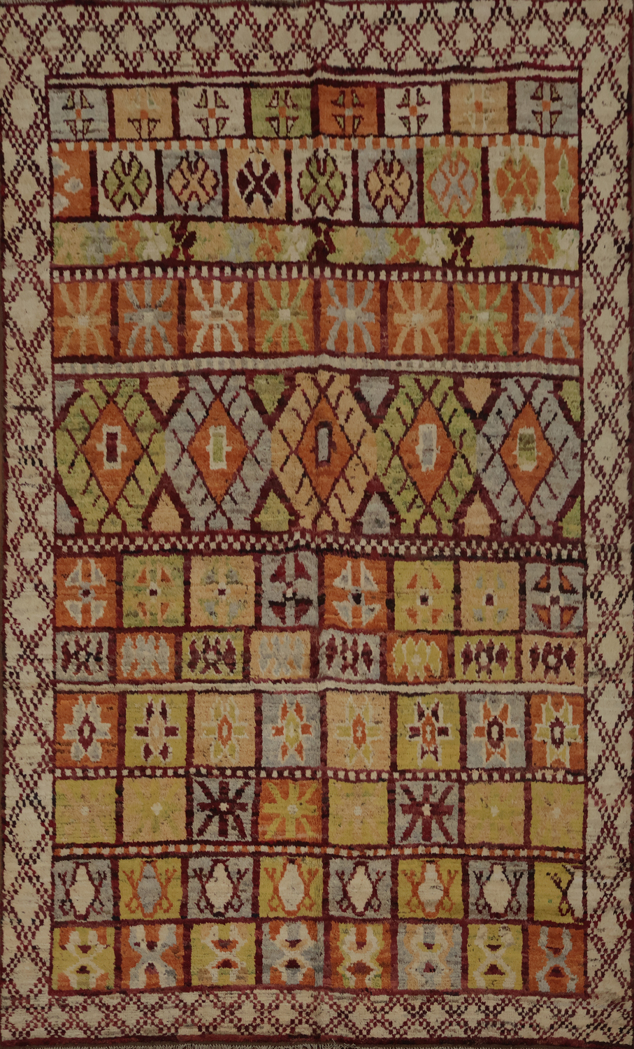 Geometric Moroccan Oriental Area Rug 7x10