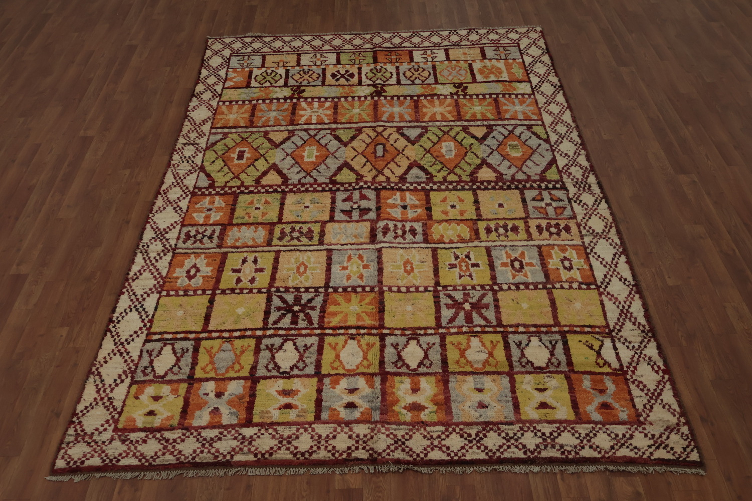 Geometric Moroccan Oriental Area Rug 7x10