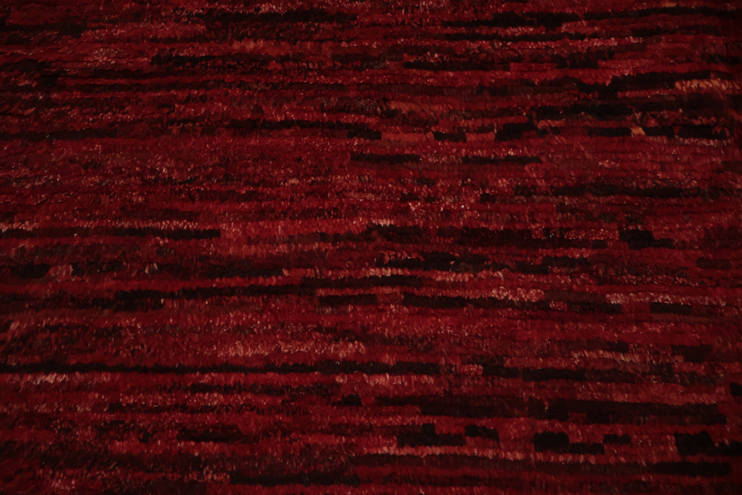 Red Wool Handmade Moroccan Oriental Area Rug 7x10