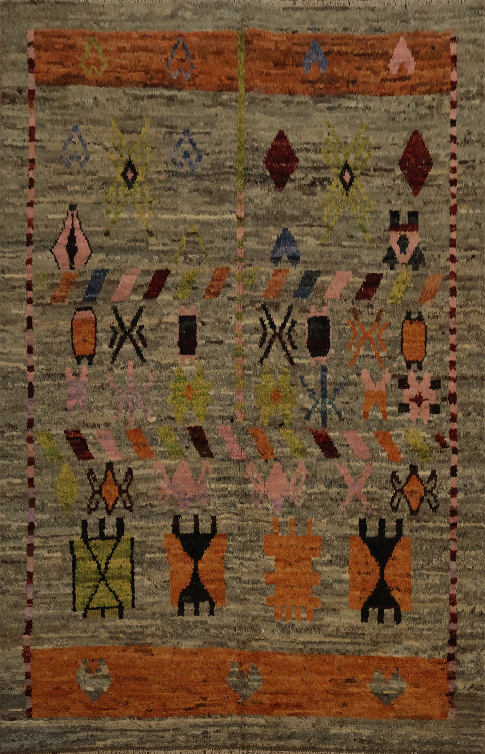 Geometric Moroccan Oriental Area Rug 6x8