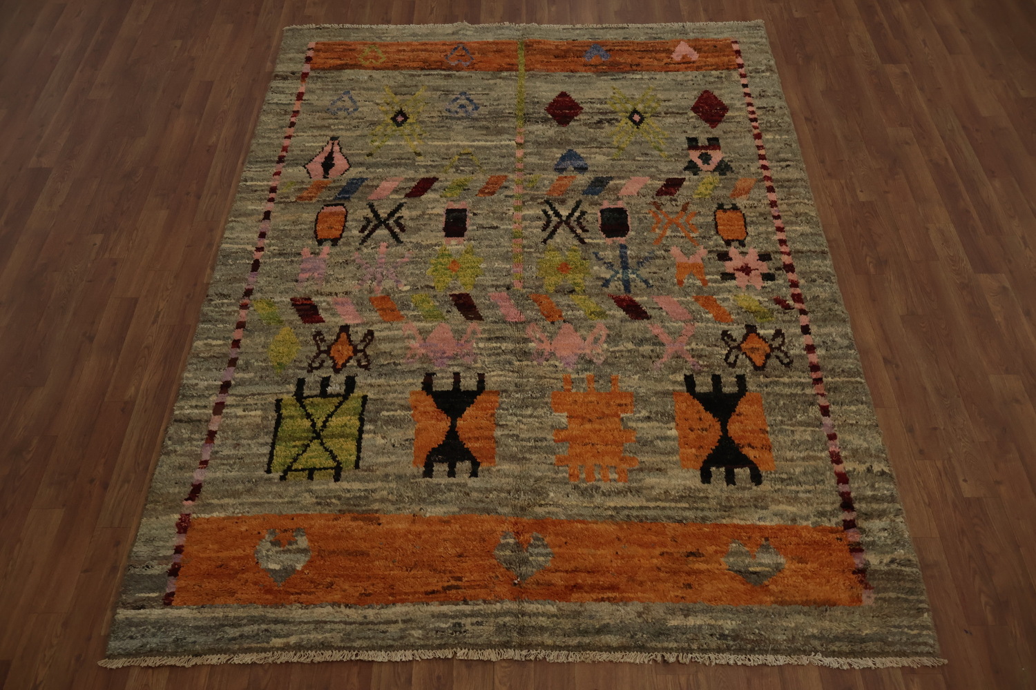 Geometric Moroccan Oriental Area Rug 6x8