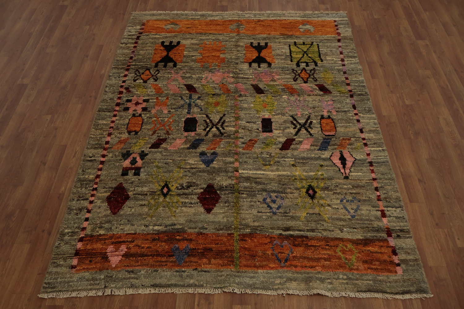 Geometric Moroccan Oriental Area Rug 6x8
