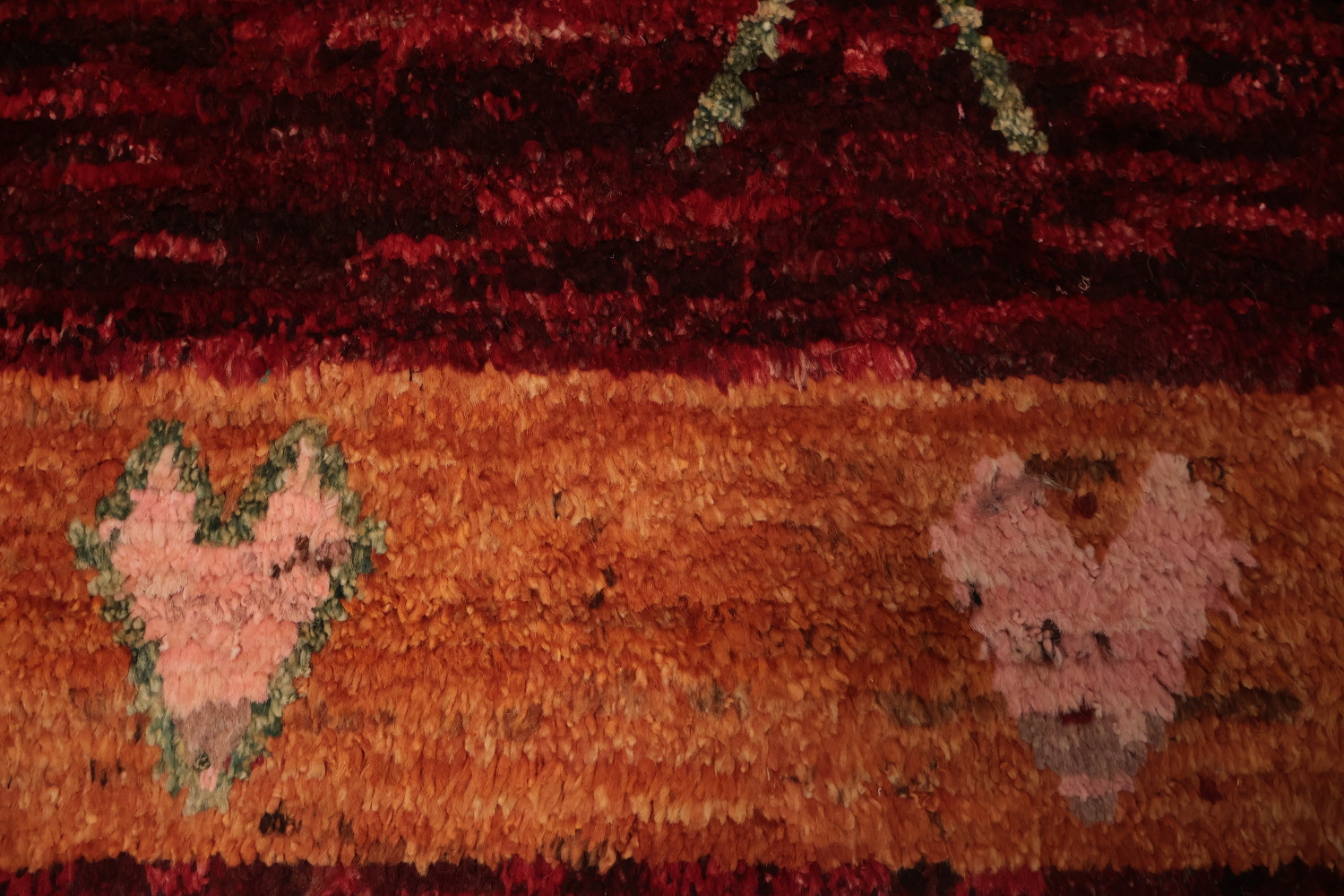 Rustic Tones Moroccan Area Rug 6x8 Details for Warmth and Style
