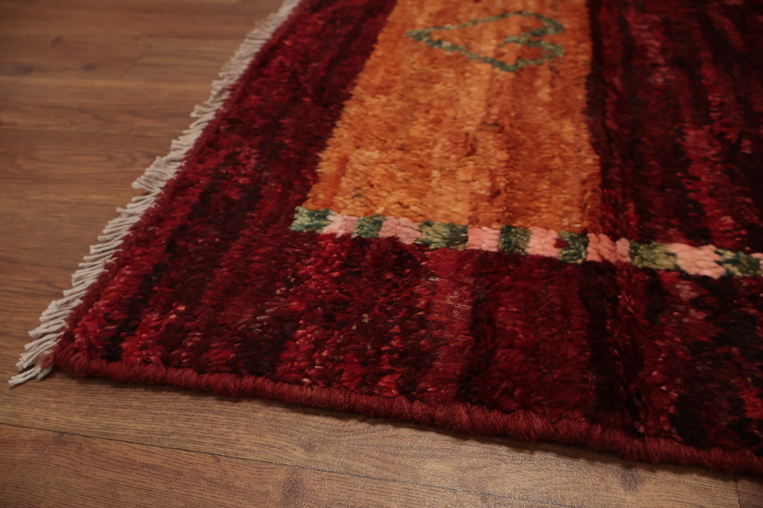Rustic Tones Moroccan Area Rug 6x8 Details for Warmth and Style