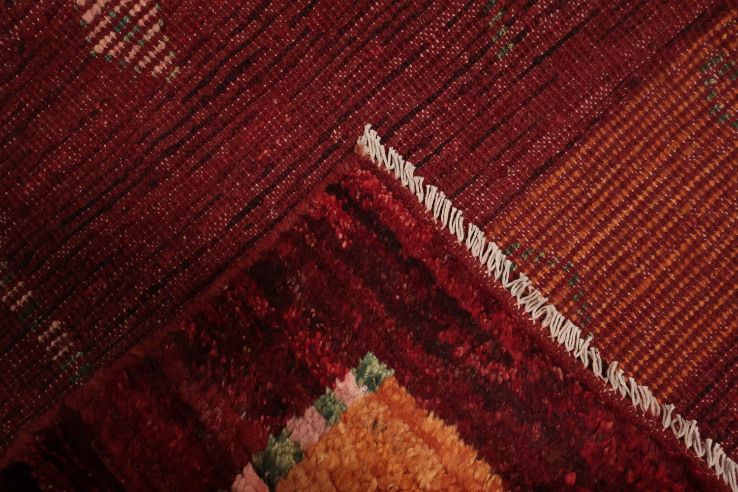 Rustic Tones Moroccan Area Rug 6x8 Details for Warmth and Style