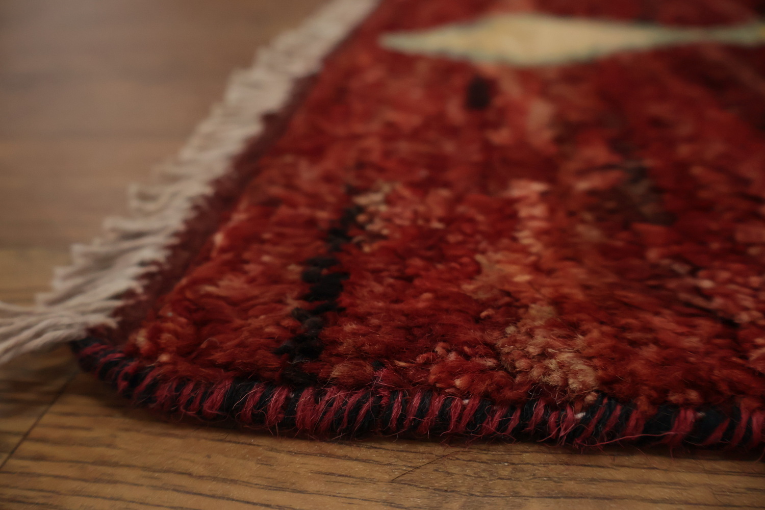 Vibrant Diamond Patterns Moroccan Handmade Area Rug 8x10