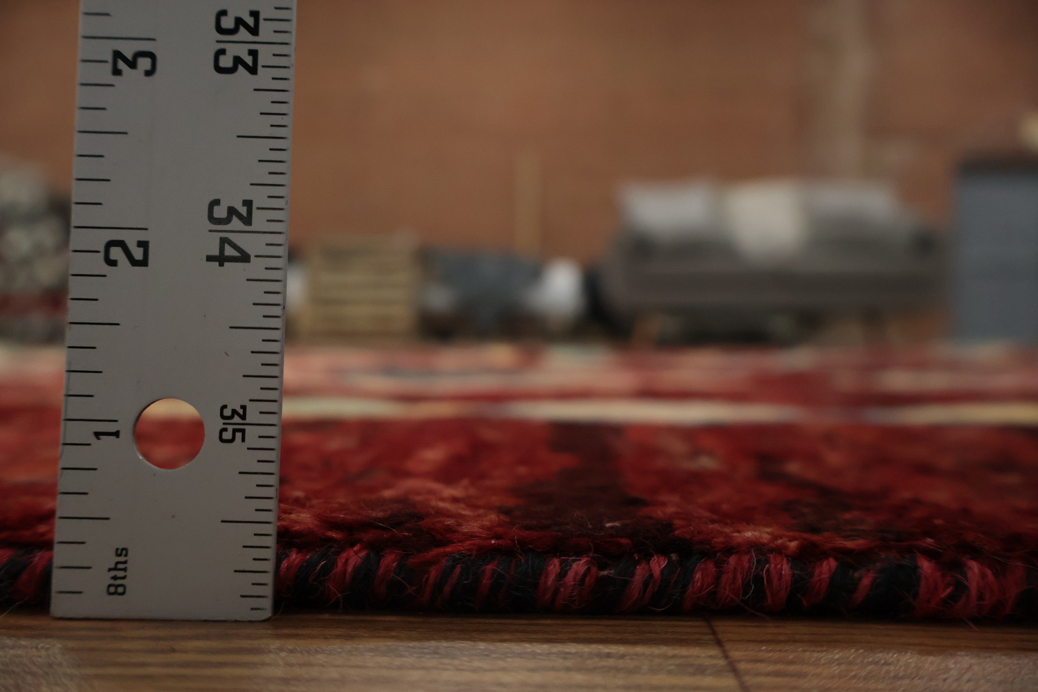 Vibrant Diamond Patterns Moroccan Handmade Area Rug 8x10