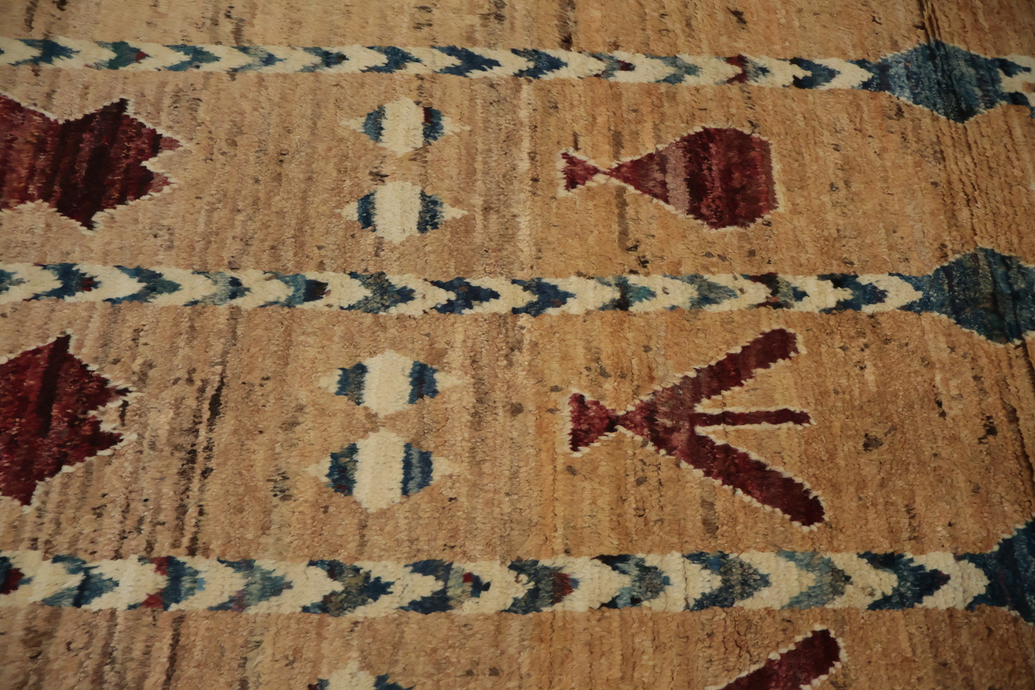 Ethnic Style Moroccan Area Rug 7x10 with Unique Symbolic Designs