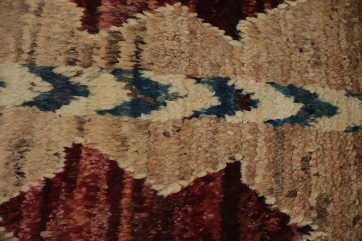 Ethnic Style Moroccan Area Rug 7x10 with Unique Symbolic Designs