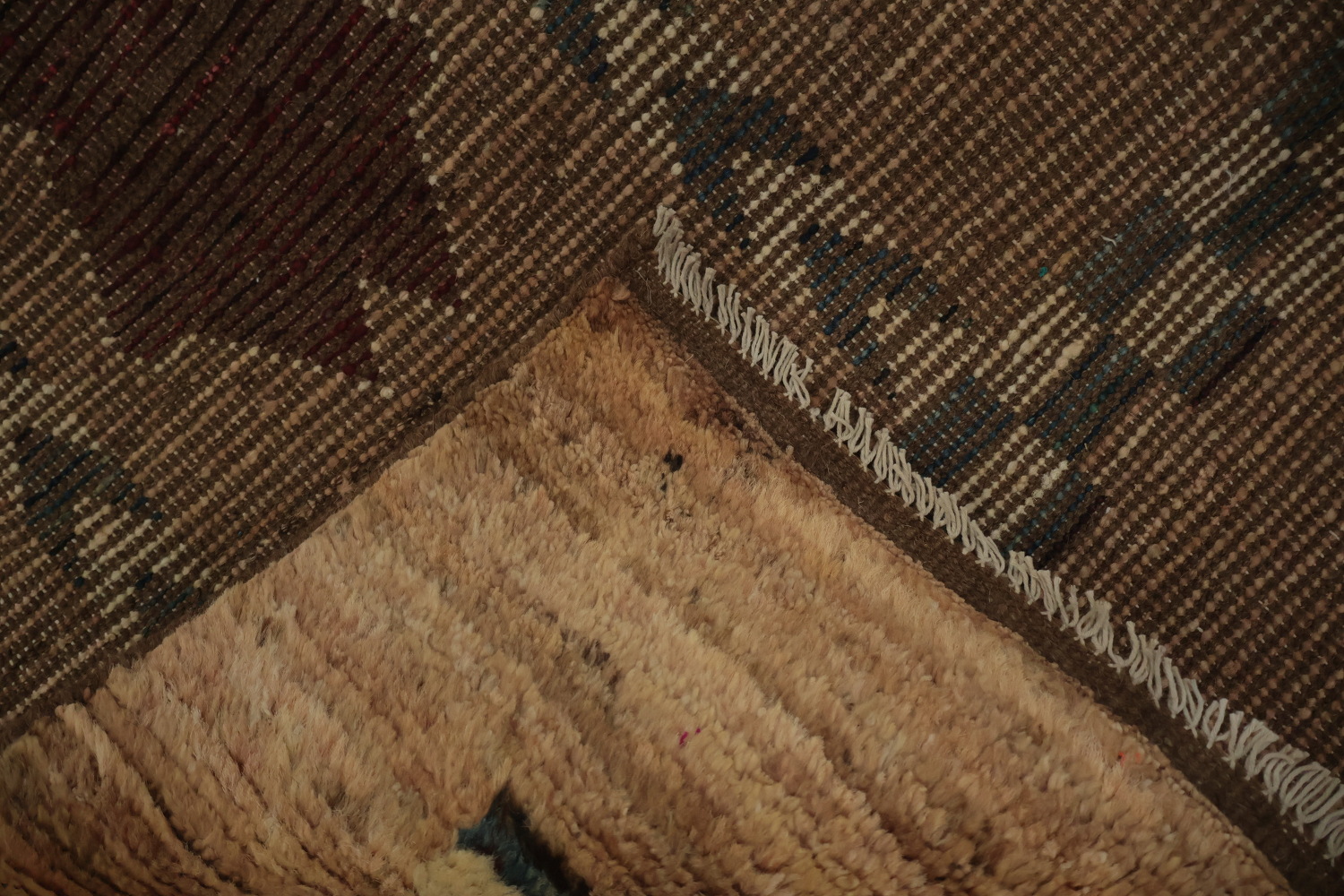 Ethnic Style Moroccan Area Rug 7x10 with Unique Symbolic Designs