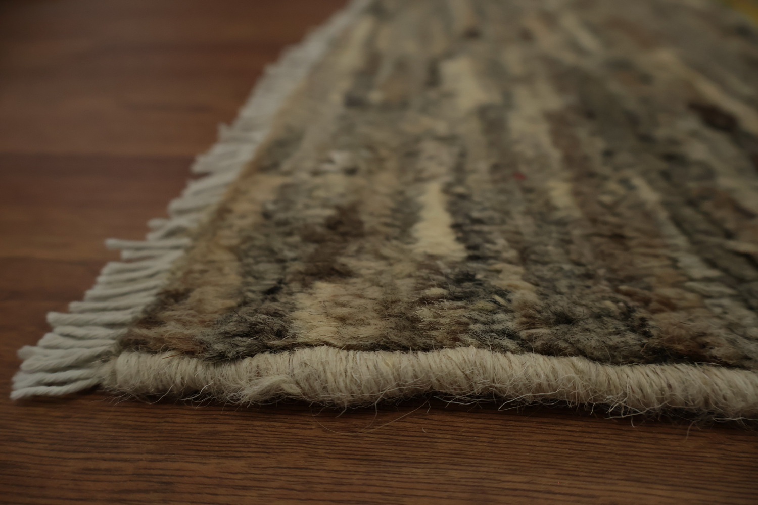 Artisanal Moroccan Area Rug 7x10 with Dynamic Geometric Patterns