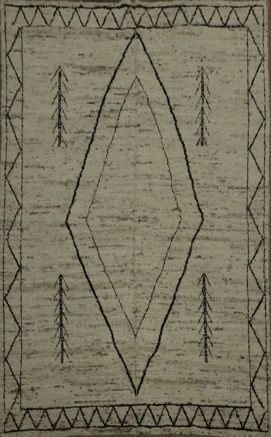 Geometric Moroccan Oriental Area Rug 7x10