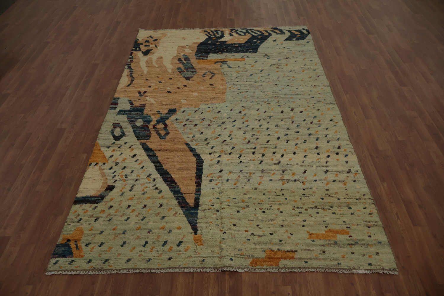 Elevate Your Space Abstract Geometric Moroccan Area Rug 6x10