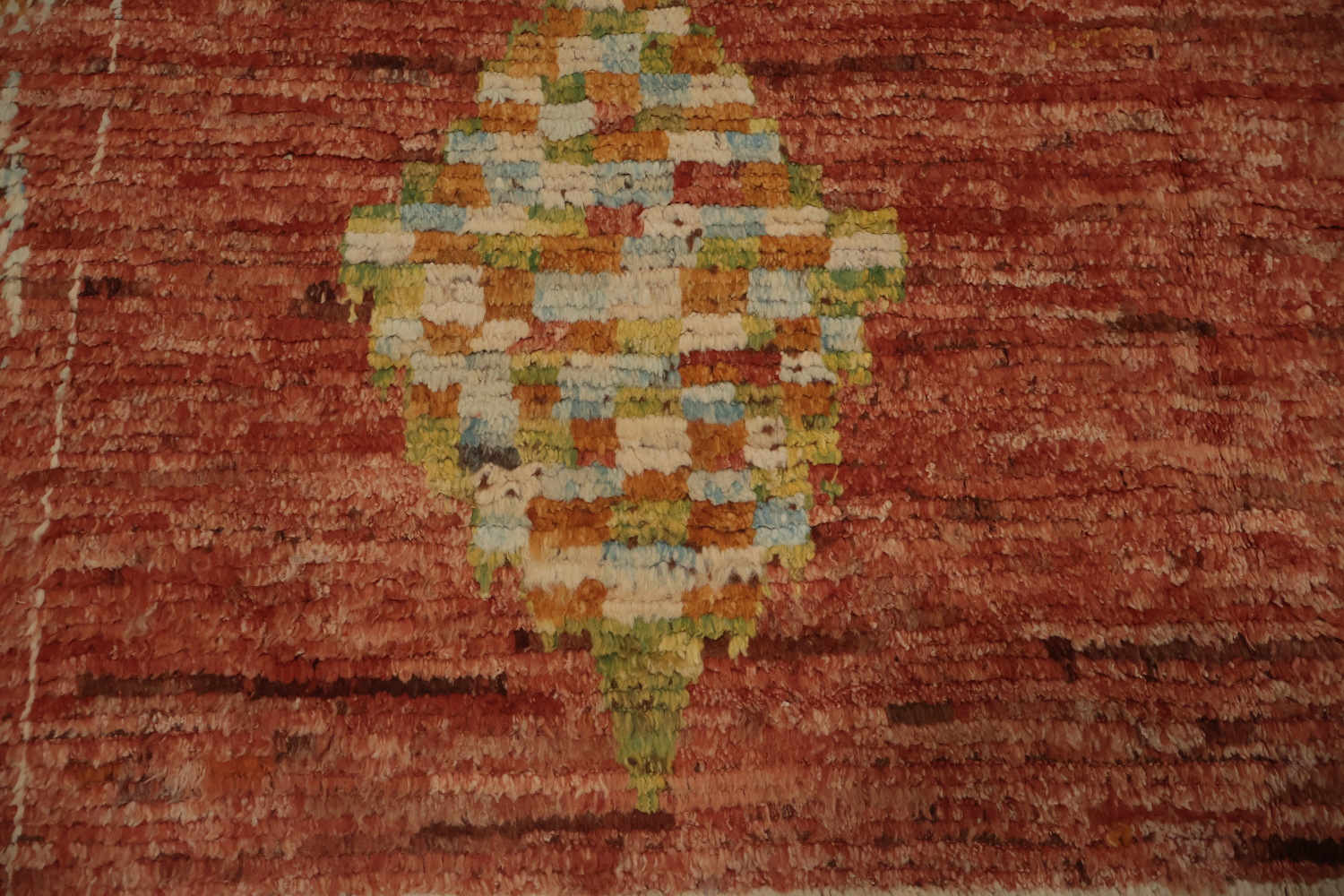 Charm Traditional Moroccan Area Rug 7x10 with Geometric Patterns