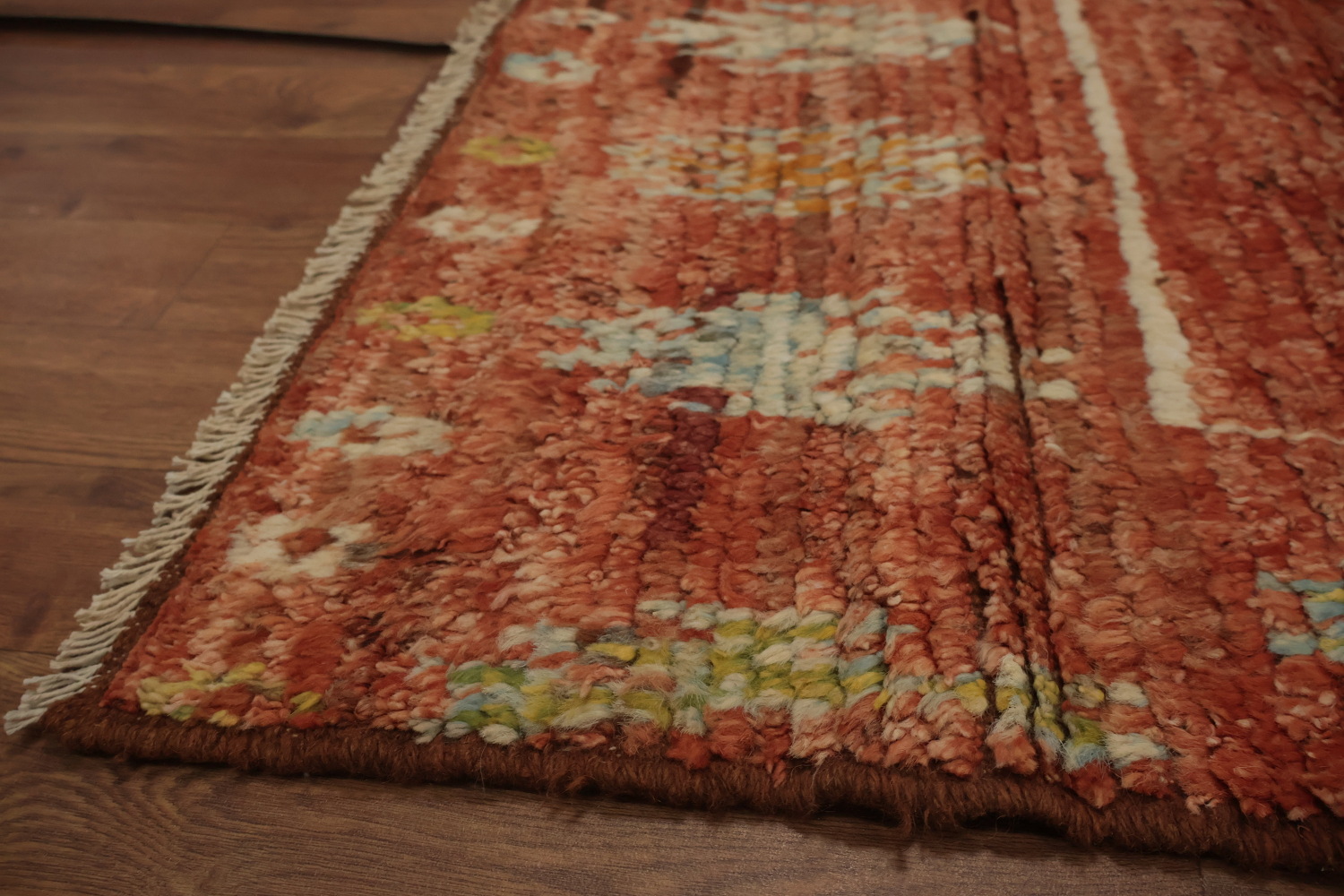 Charm Traditional Moroccan Area Rug 7x10 with Geometric Patterns