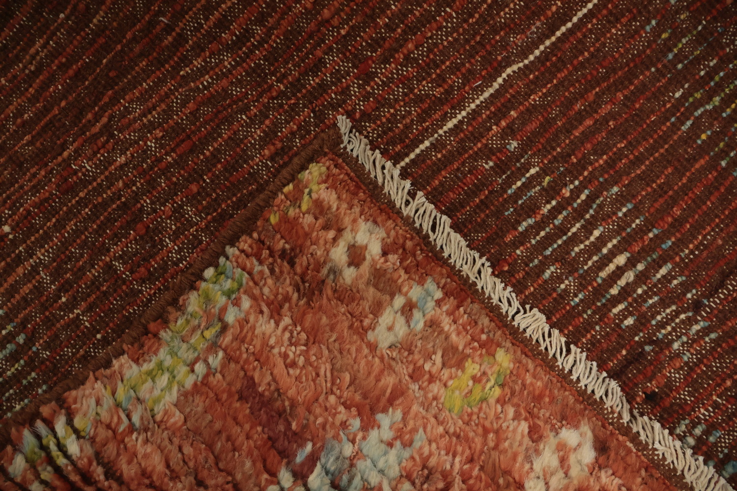 Charm Traditional Moroccan Area Rug 7x10 with Geometric Patterns