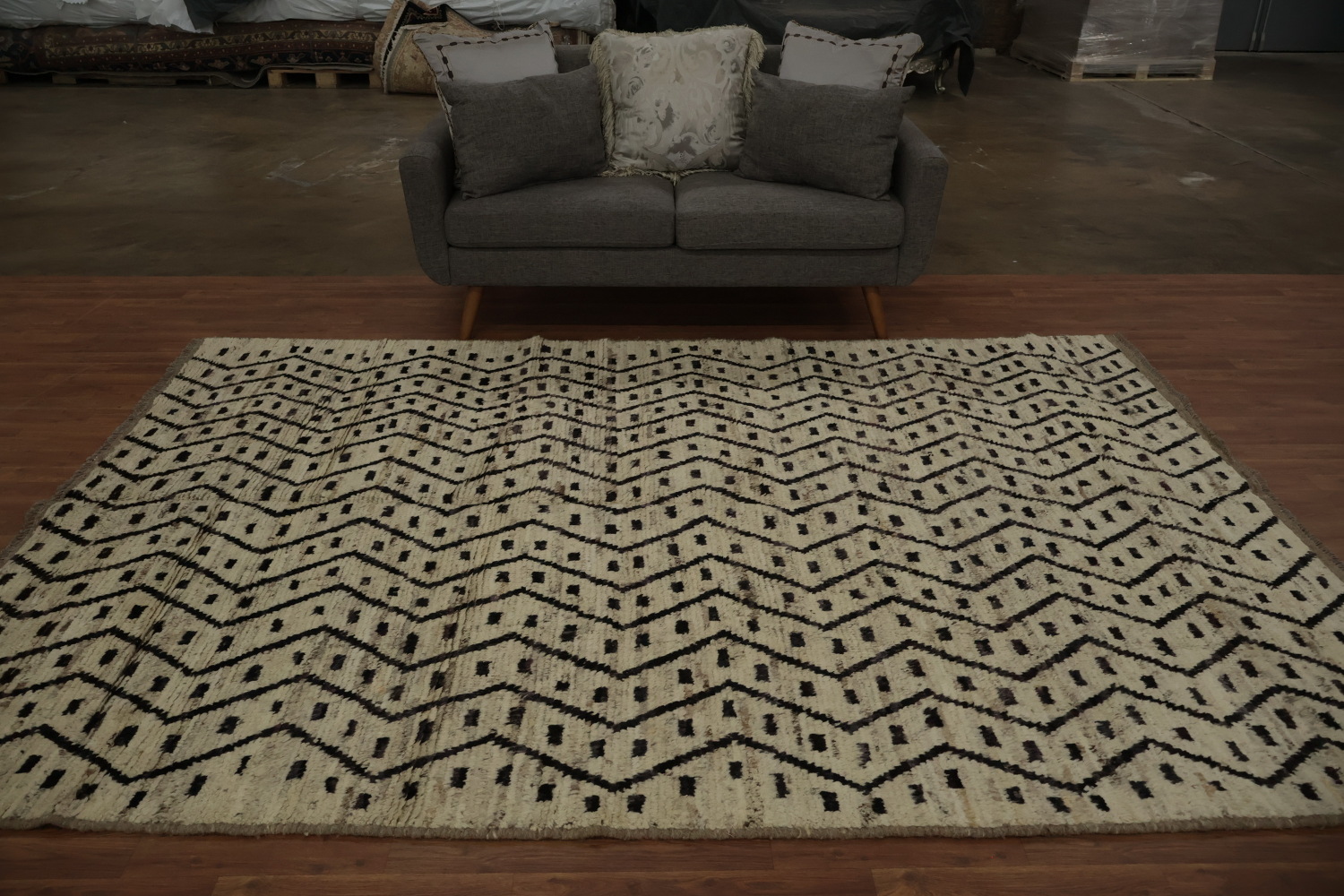 Geometric Moroccan Oriental Area Rug 7x10