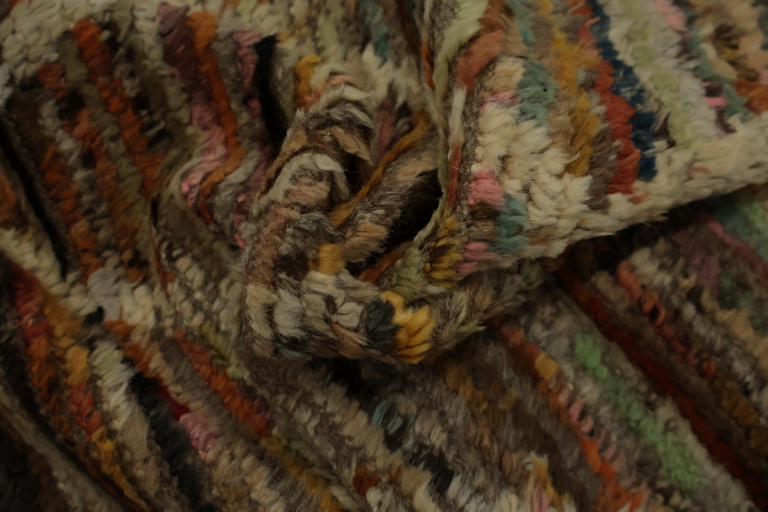Earth Tones Moroccan Area Rug 7x10 for Cozy Stylish Homes