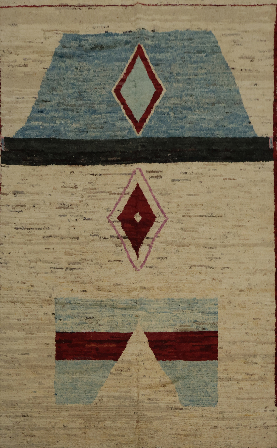Elegant Geometric Moroccan Area Rug 7x9 for Contemporary Spaces