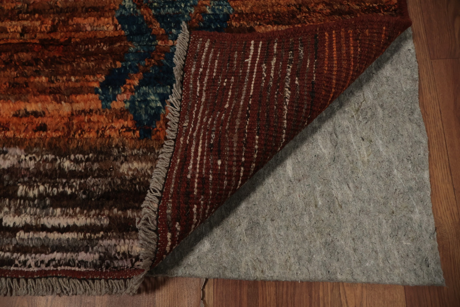 Unique Moroccan Area Rug 7x10 with a Mix of Rich Colors and Patterns