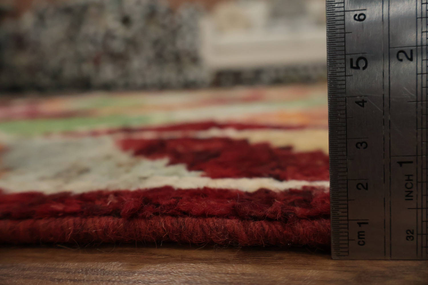 Authentic Diamond Pattern Moroccan Oriental Rug 5x6