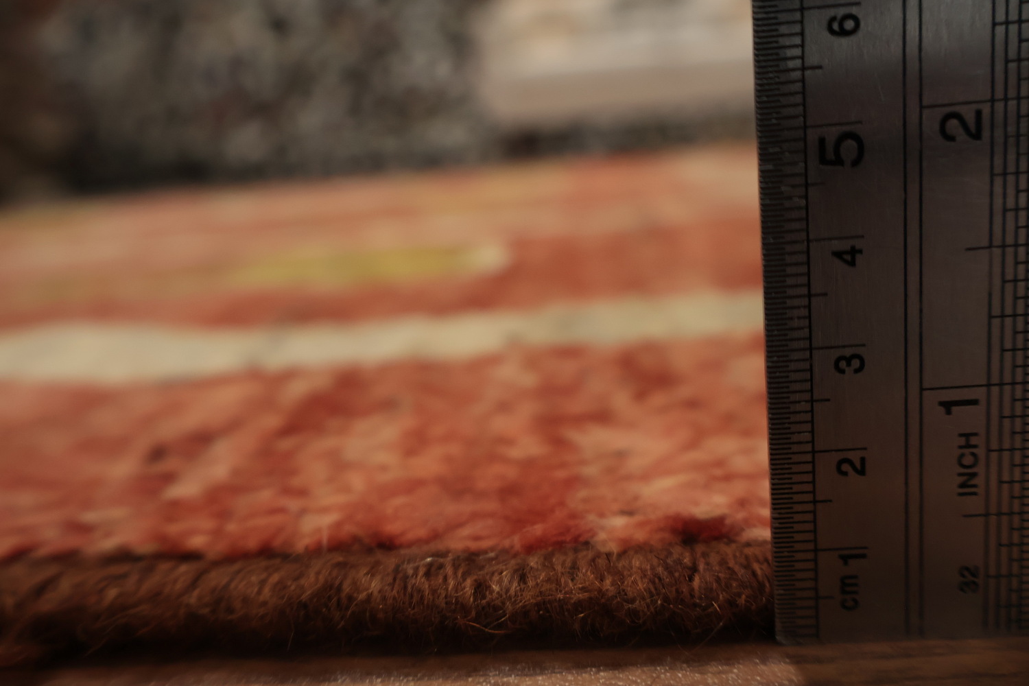 Artisan Moroccan Area Rug 7x10 with Bold Patterns in Earthy Tones