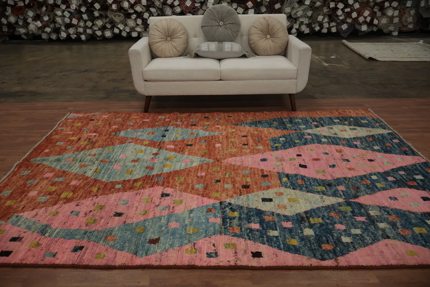 Vibrant Moroccan Area Rug 7x10 for a Bold Statement in Any Room