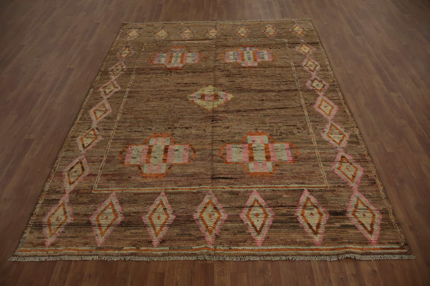 Handmade Moroccan Oriental Area Rug 7x10