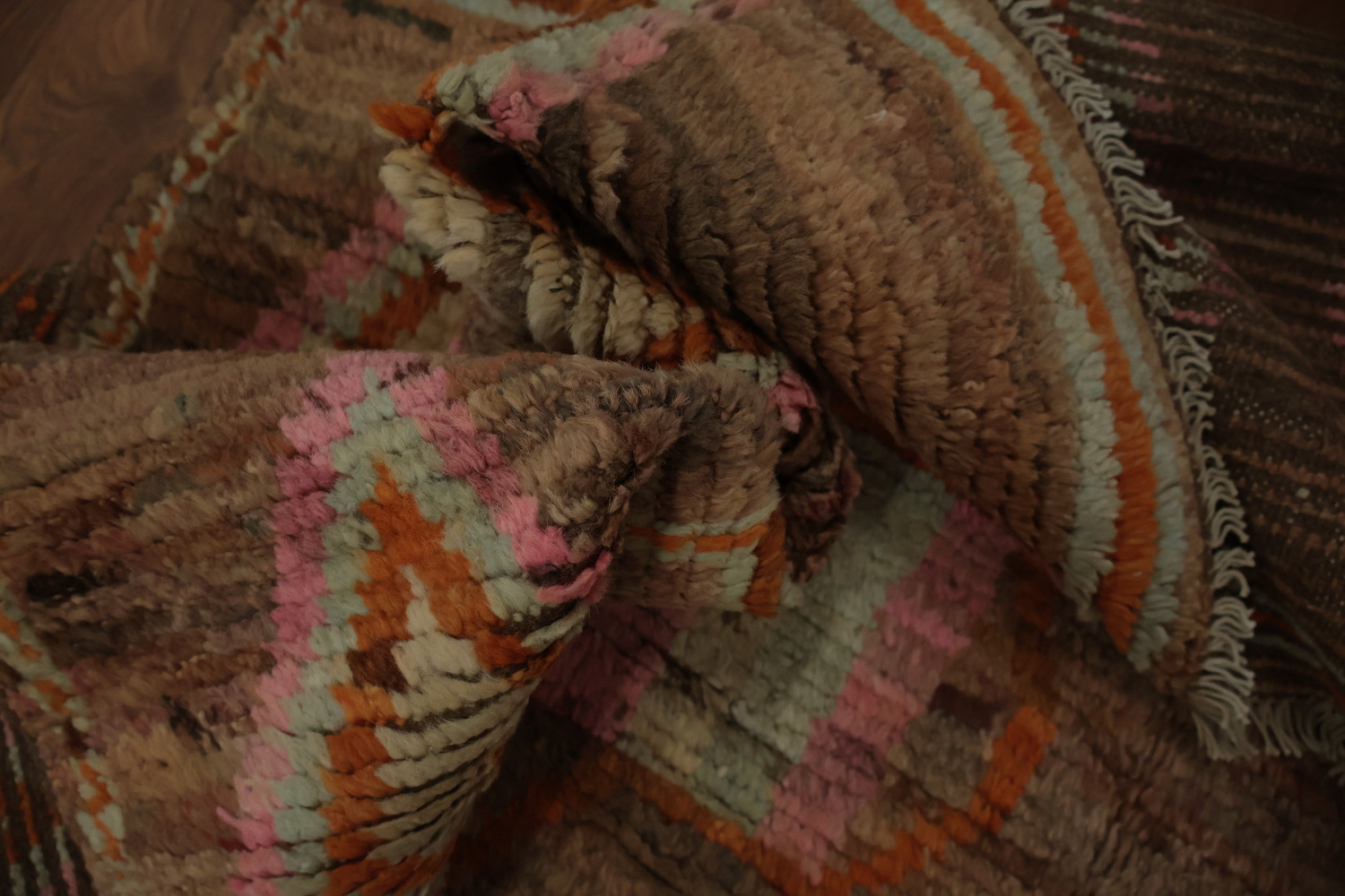 Handmade Moroccan Oriental Area Rug 7x10