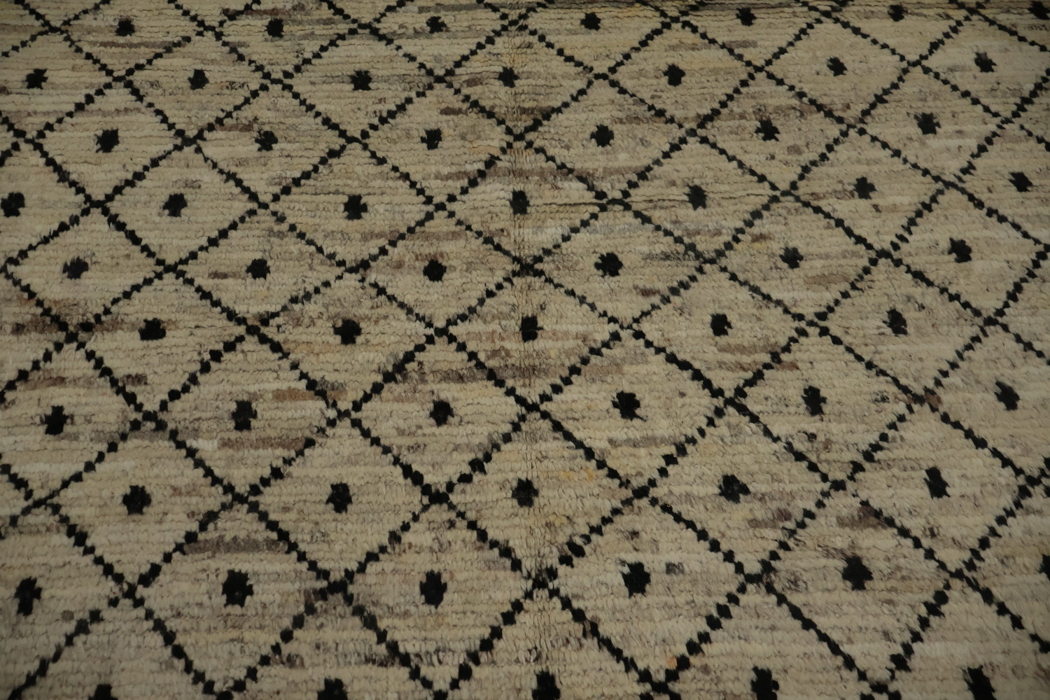 All-Over Trellis Moroccan Oriental Area Rug 7x10