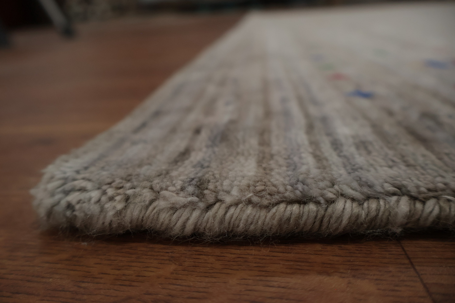 Refined Tone Gabbeh Area Rug 9x12 Perfect for a Subtle Statement