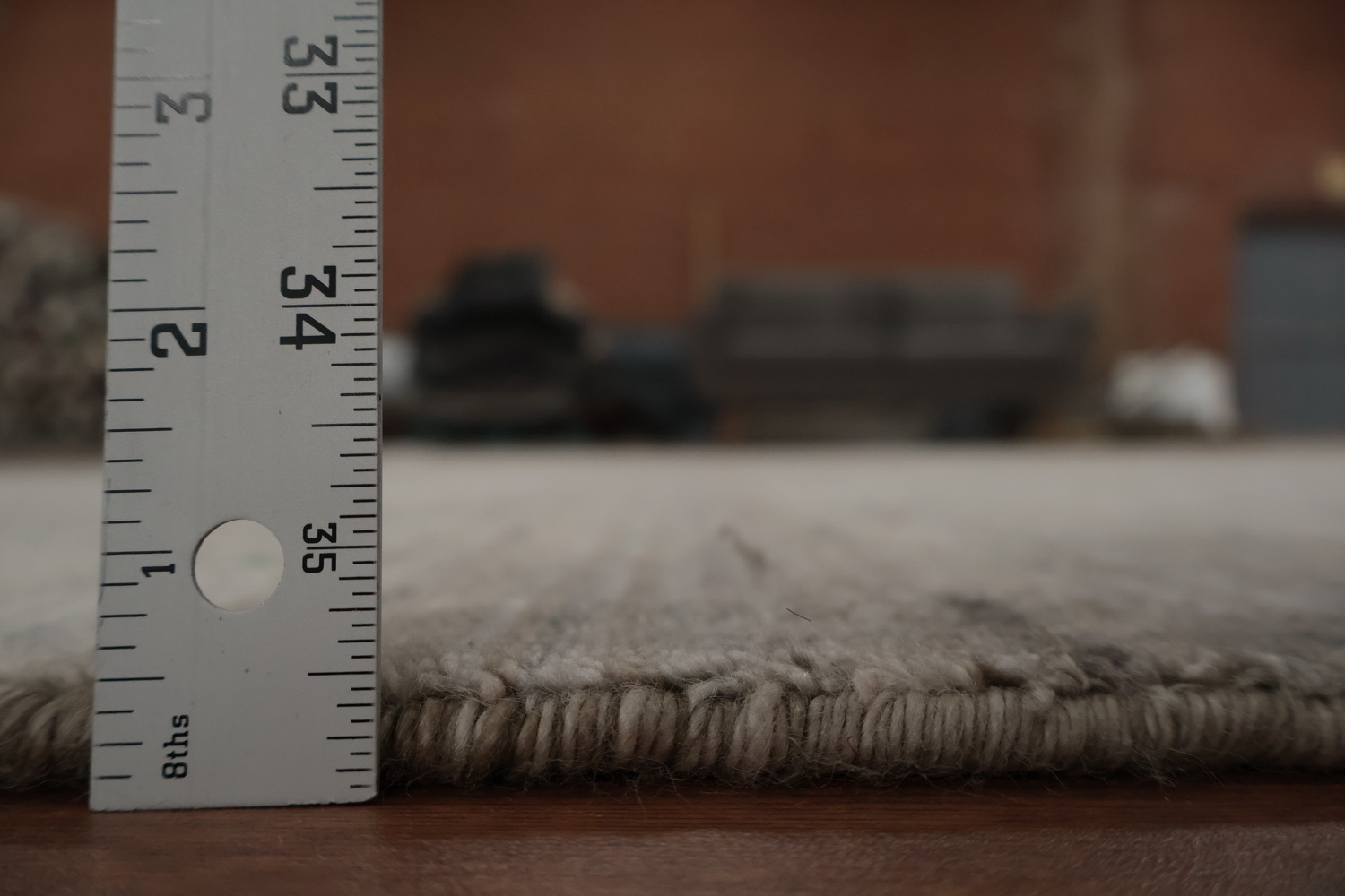 Refined Tone Gabbeh Area Rug 9x12 Perfect for a Subtle Statement