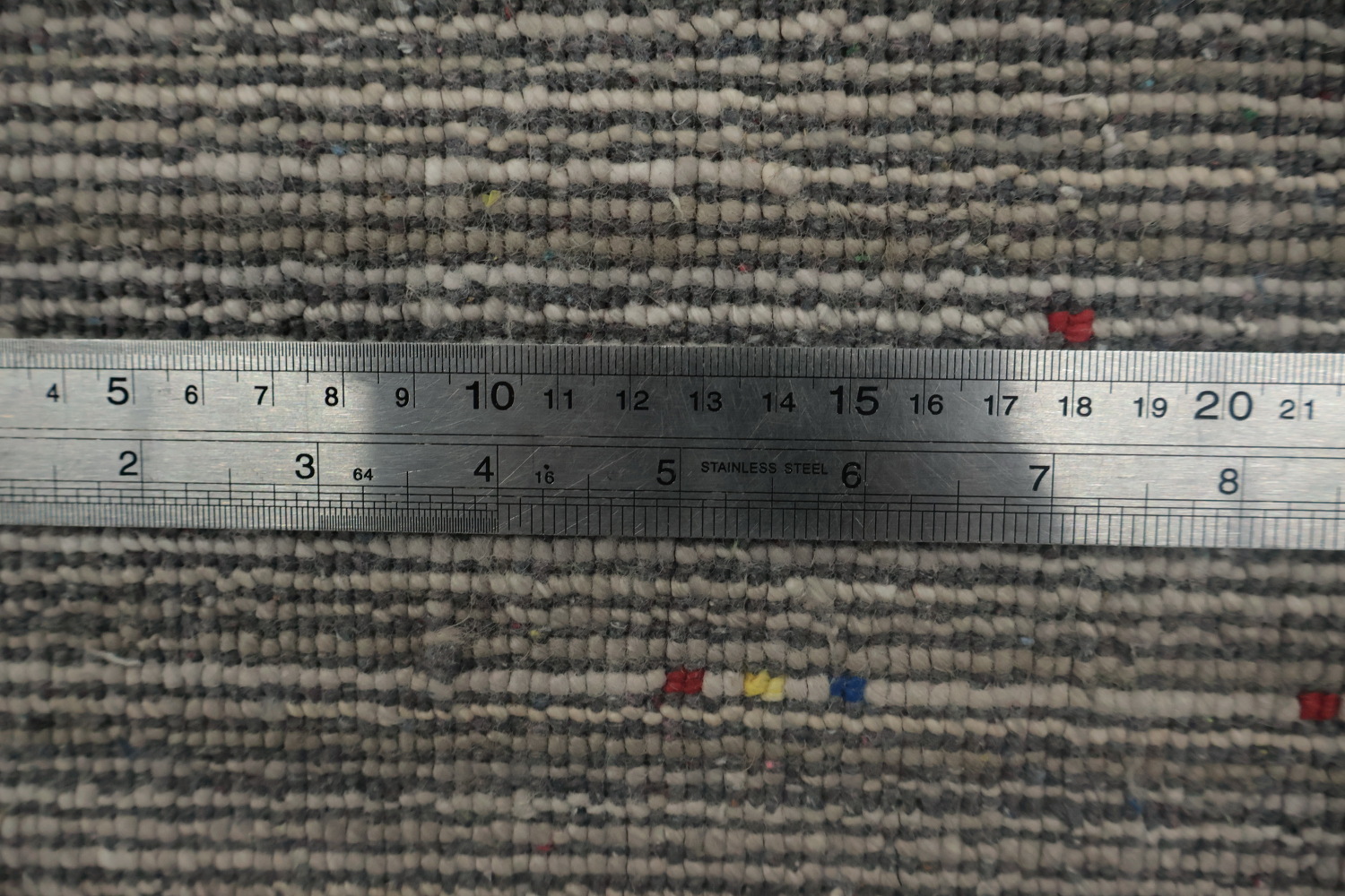 Hand-Knotted Gabbeh Area Rug 9x12 Featuring Subtle Color Details