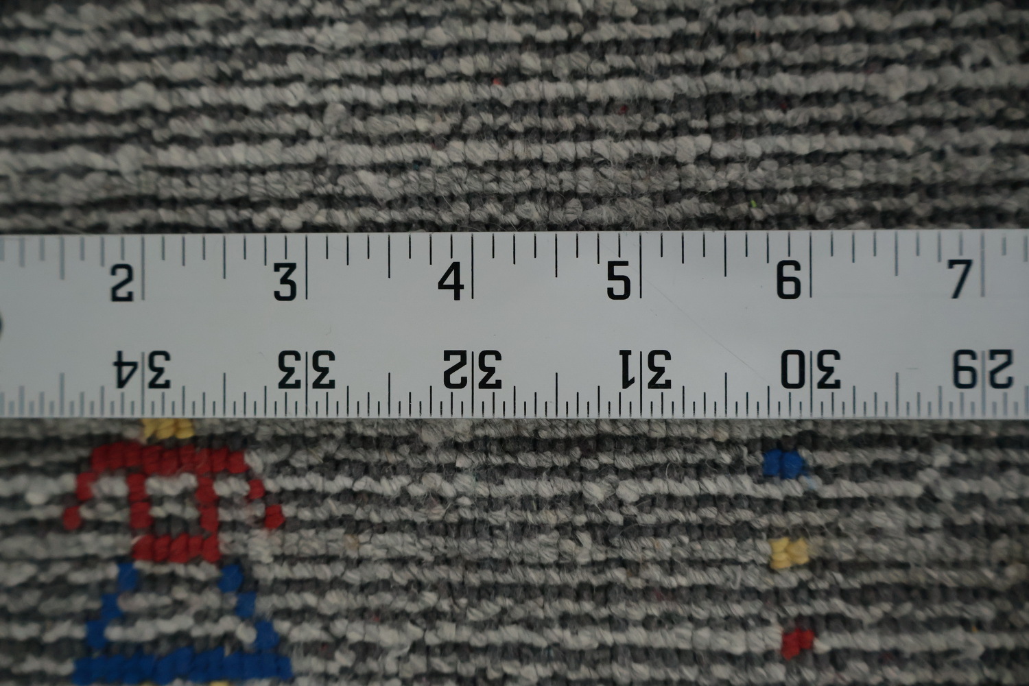 Versatile Decorative Gabbeh Area Rug 9x12 with Subtle Textured Surface