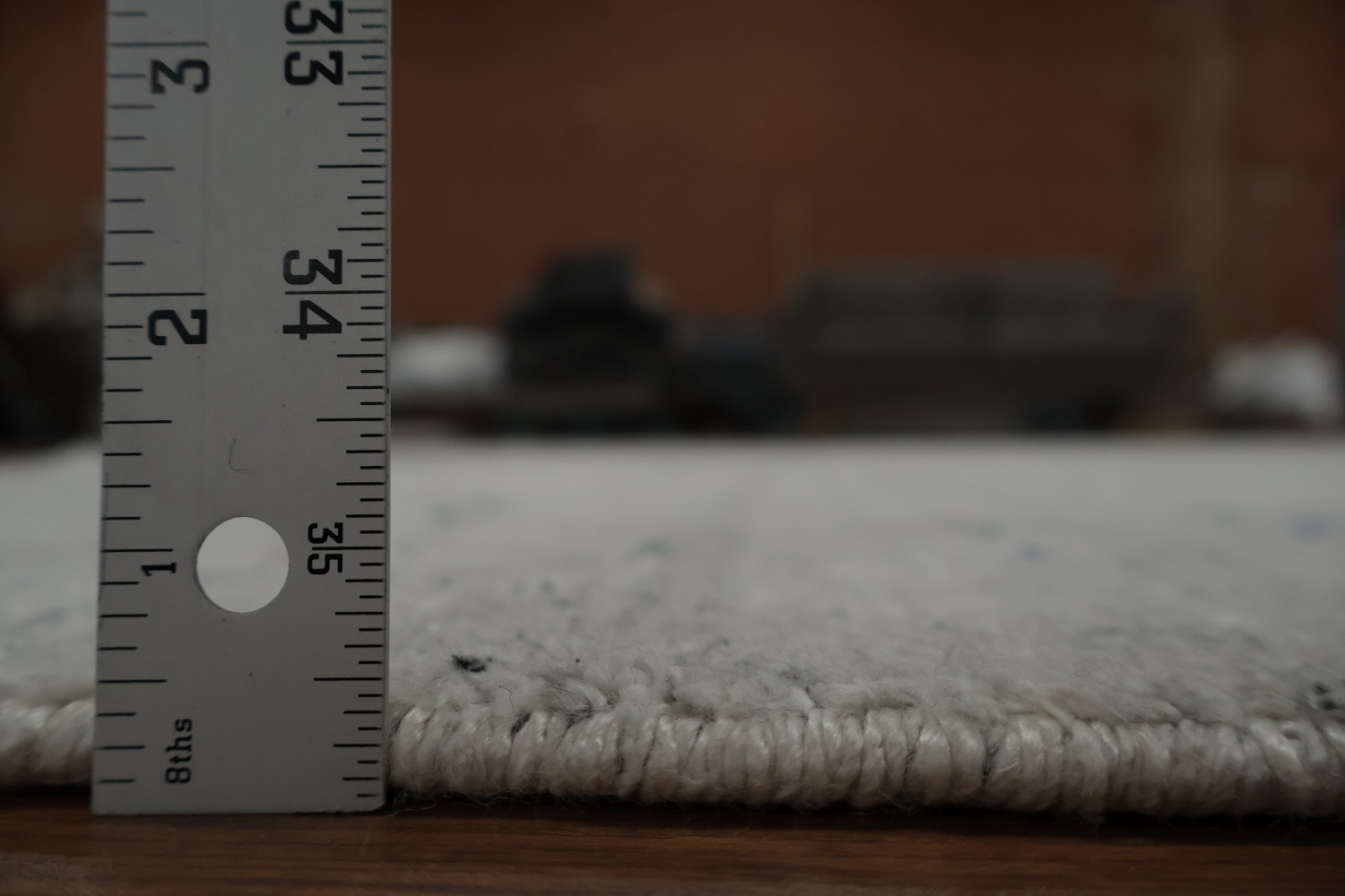Elegance Gabbeh Area Rug 9x12 with Artistic Corner Embellishments