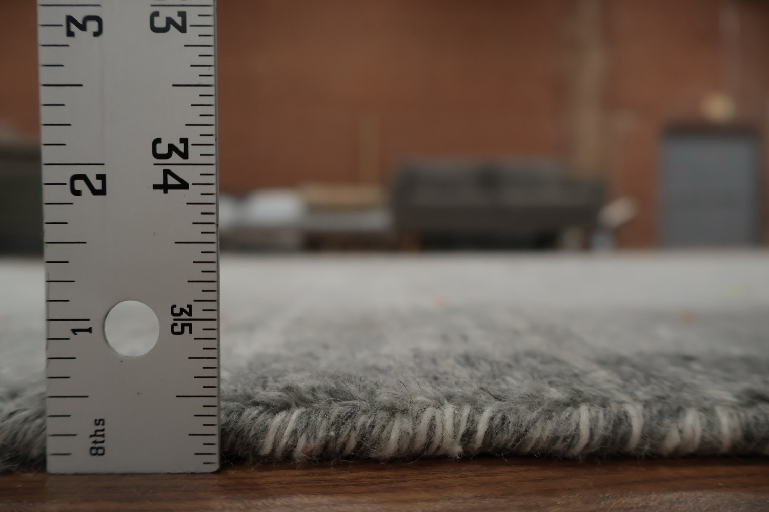 Luxurious Gray Gabbeh Area Rug 10x12 Enhancing Living Spaces