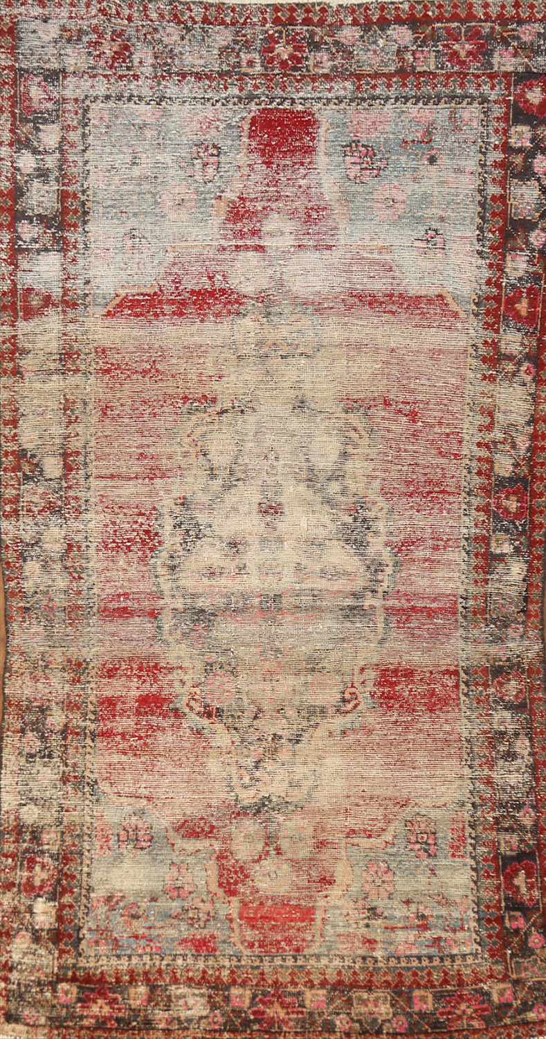 Vintage Wool Lori Persian Rug 4x8