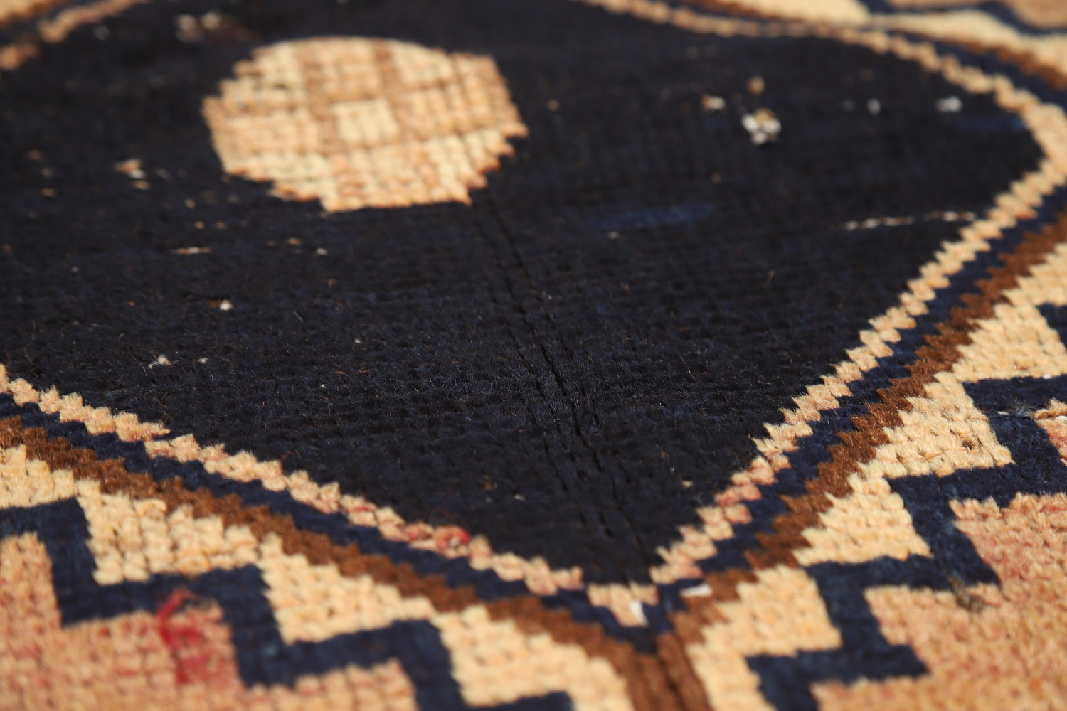 Antique Geometric Lori Persian Area Rug 6x9