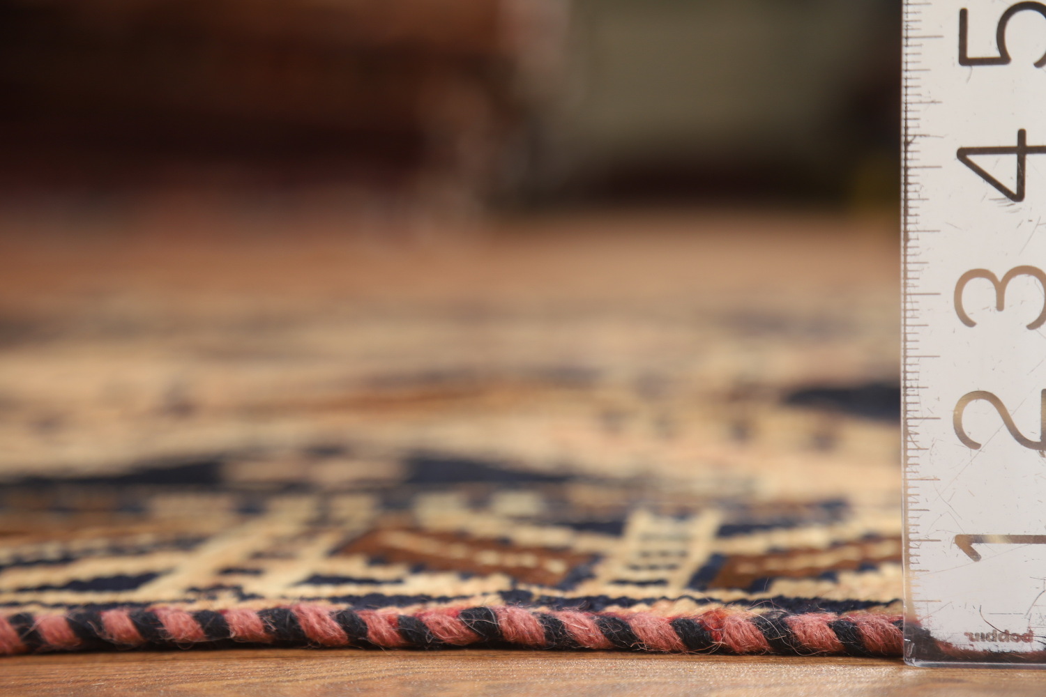 Antique Geometric Lori Persian Area Rug 6x9