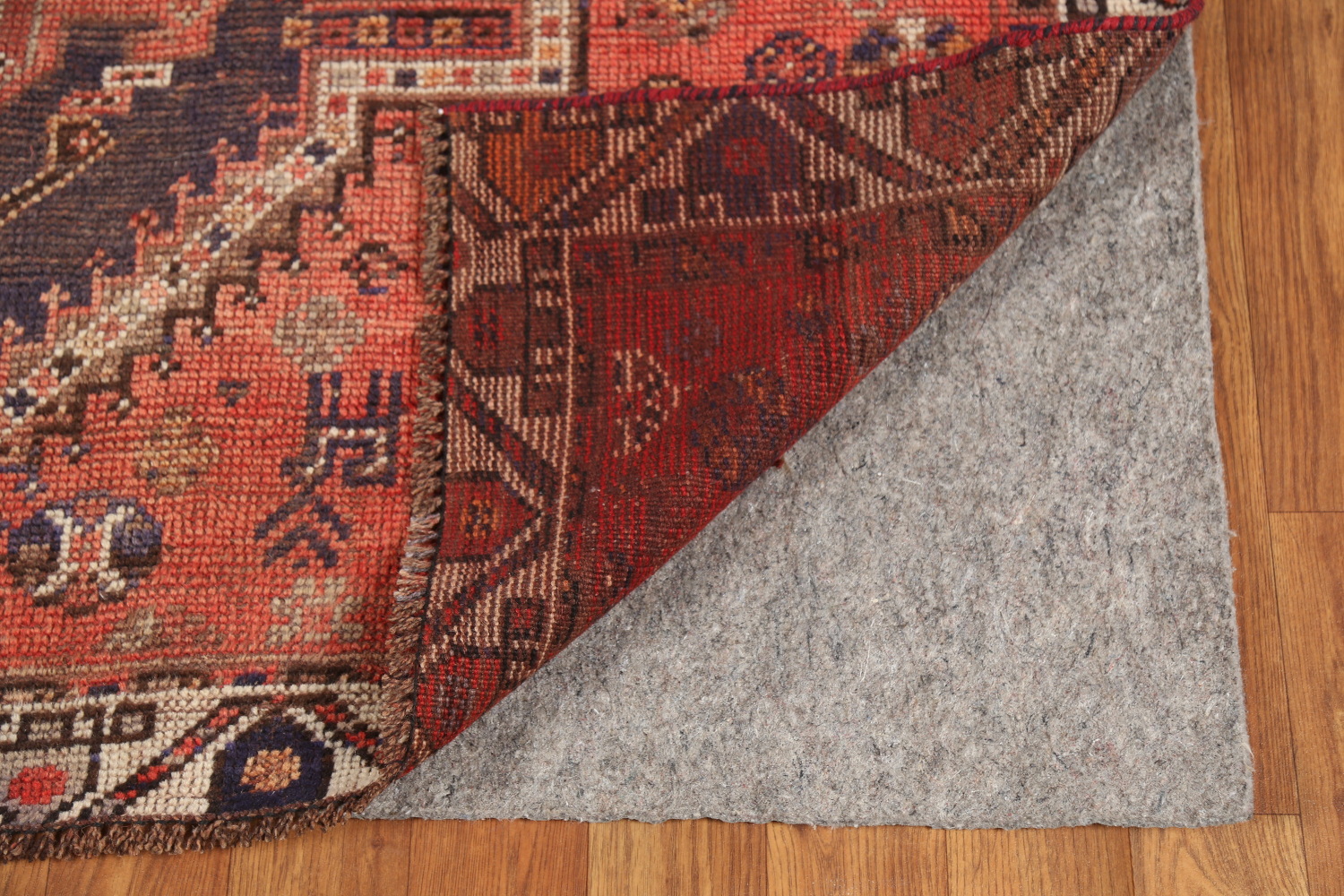 Antique Wool Shiraz Persian Rug 5x7