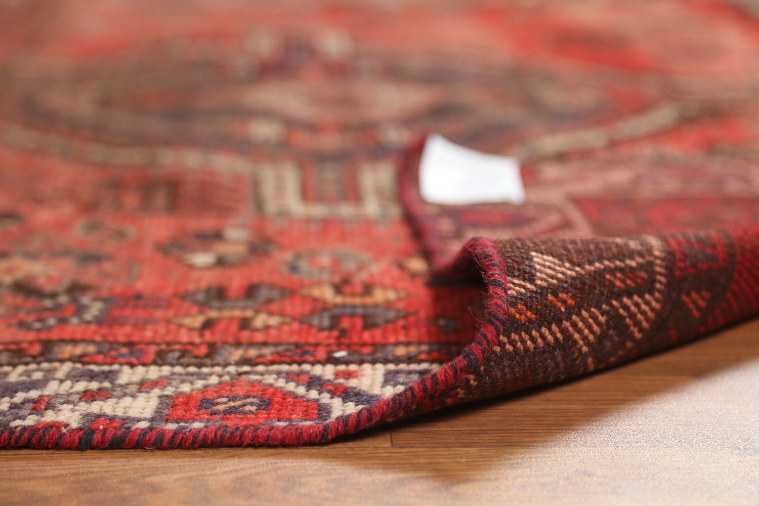Antique Wool Shiraz Persian Rug 5x7