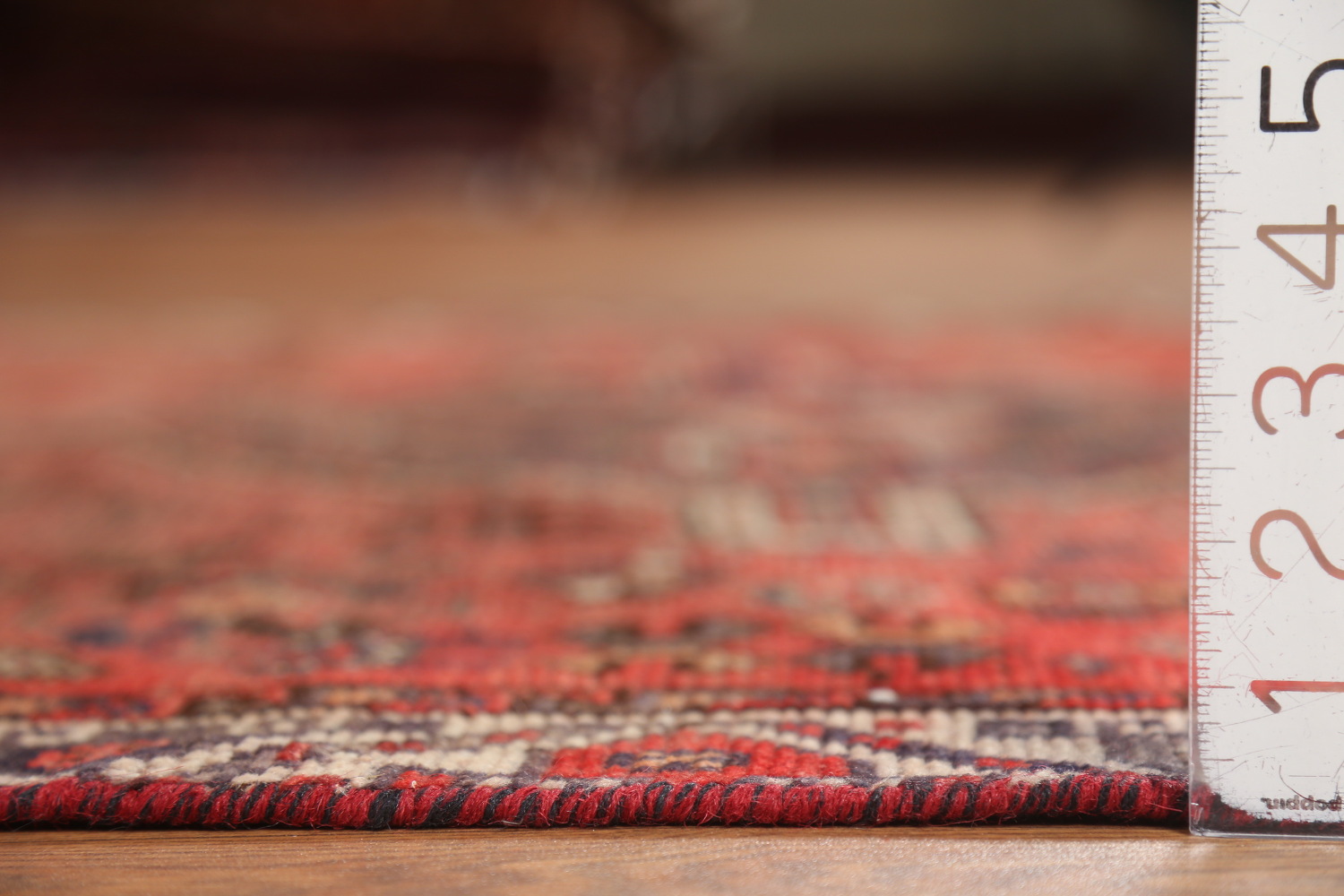 Antique Wool Shiraz Persian Rug 5x7