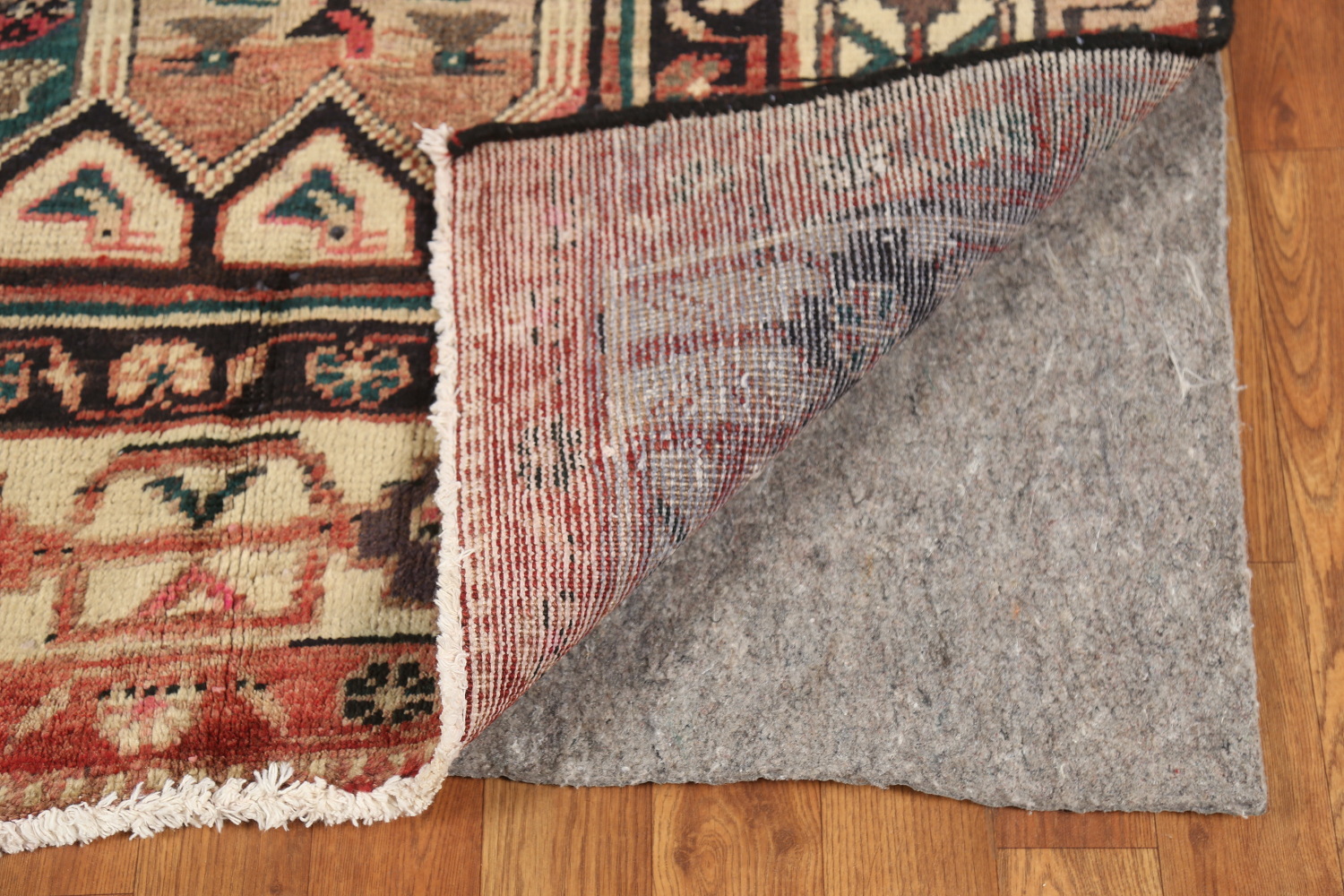 Antique Wool Mahal Persian Area Rug 5x9