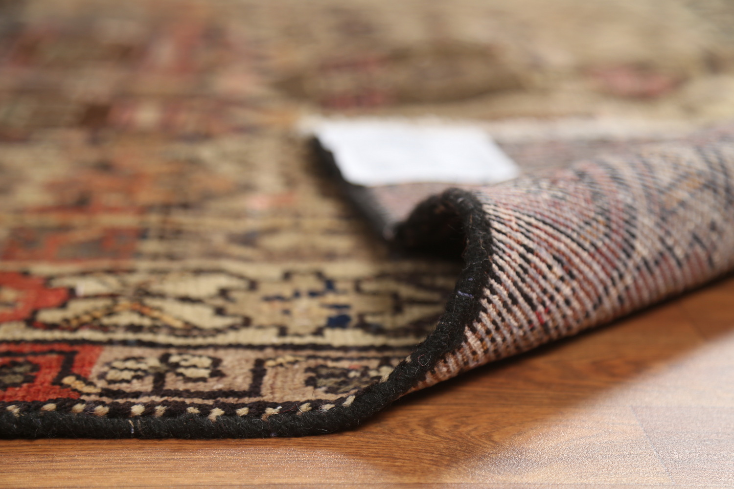 Antique Wool Mahal Persian Area Rug 5x9