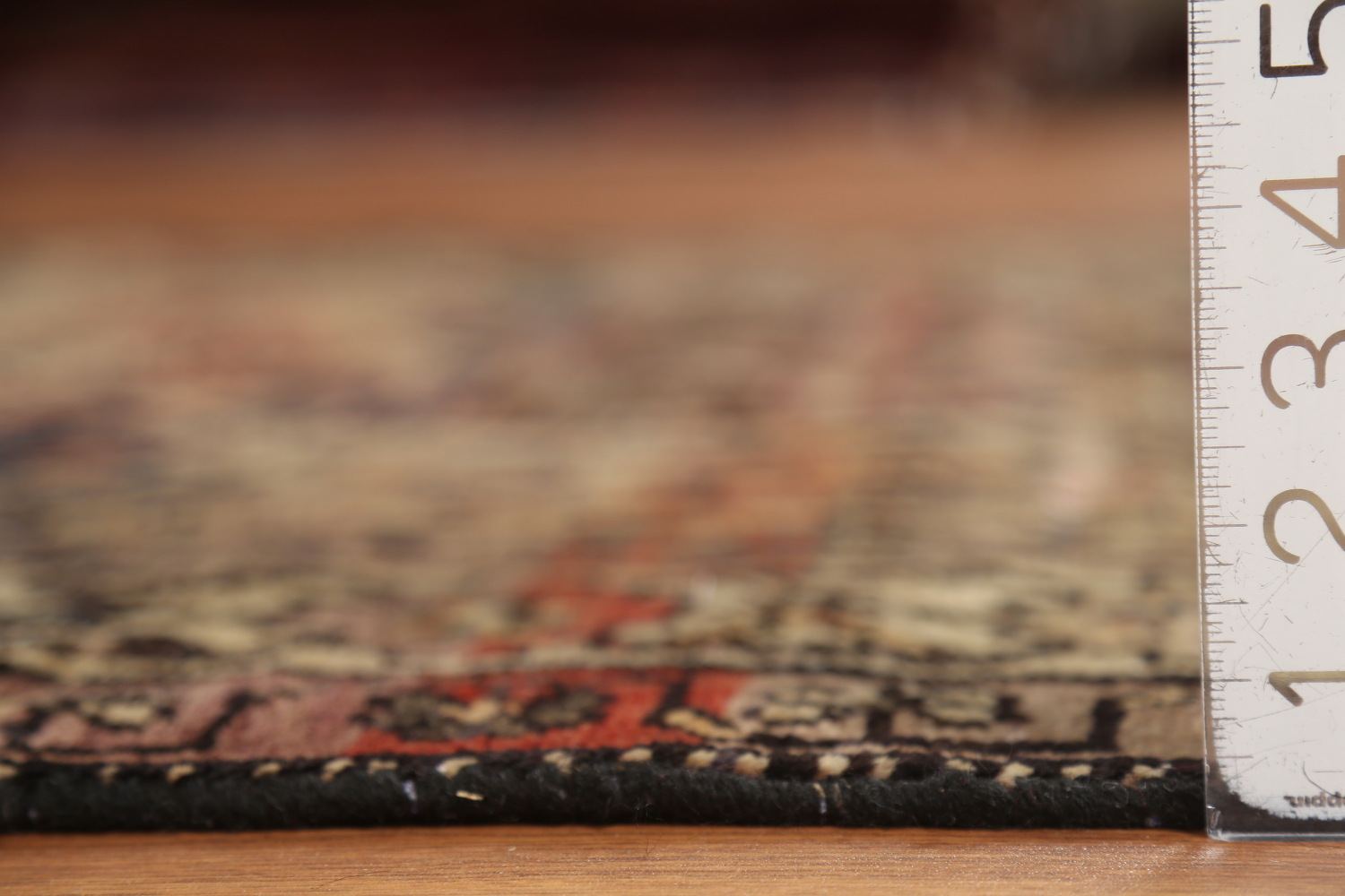 Antique Wool Mahal Persian Area Rug 5x9