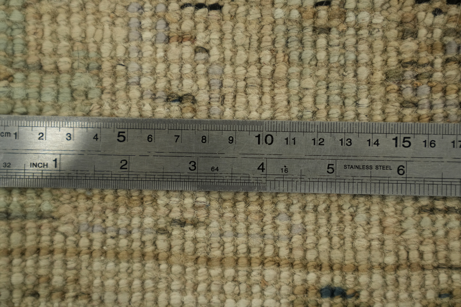 Vegetable Dye Oushak Turkish Rug 3x4