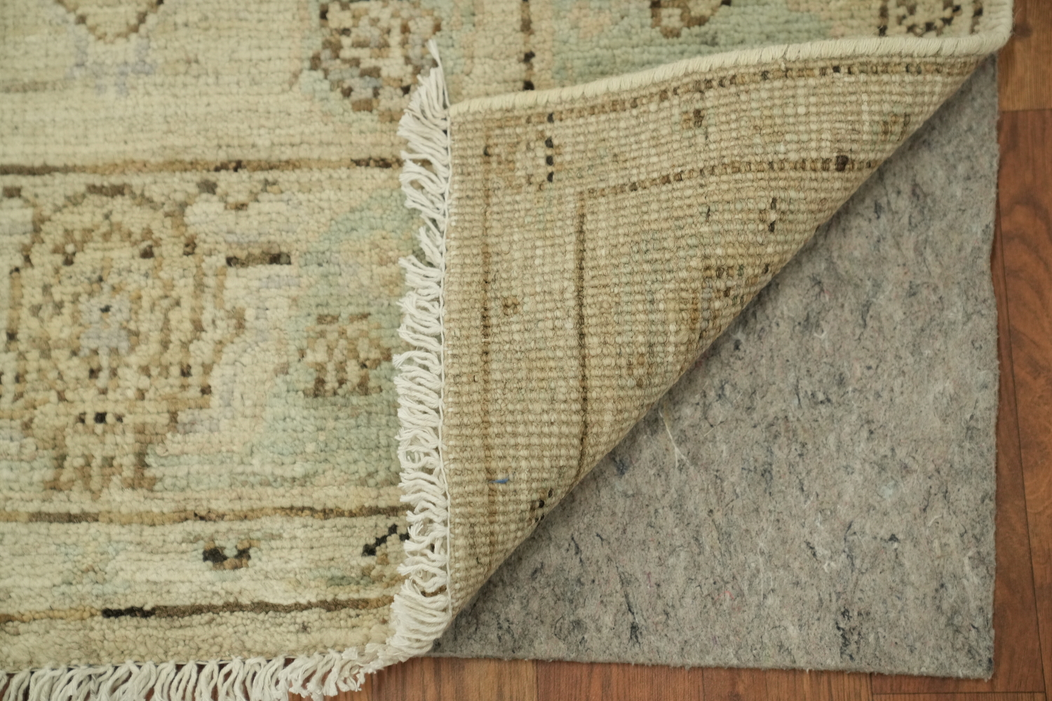 Vegetable Dye Oushak Turkish Rug 3x4