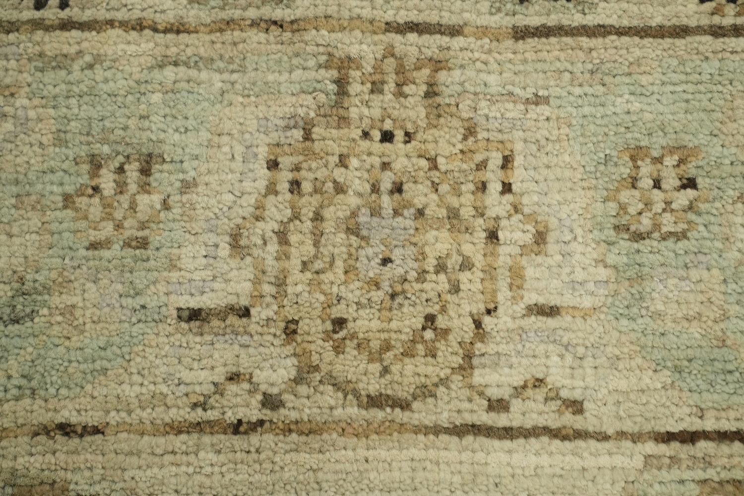 Vegetable Dye Oushak Turkish Rug 3x4
