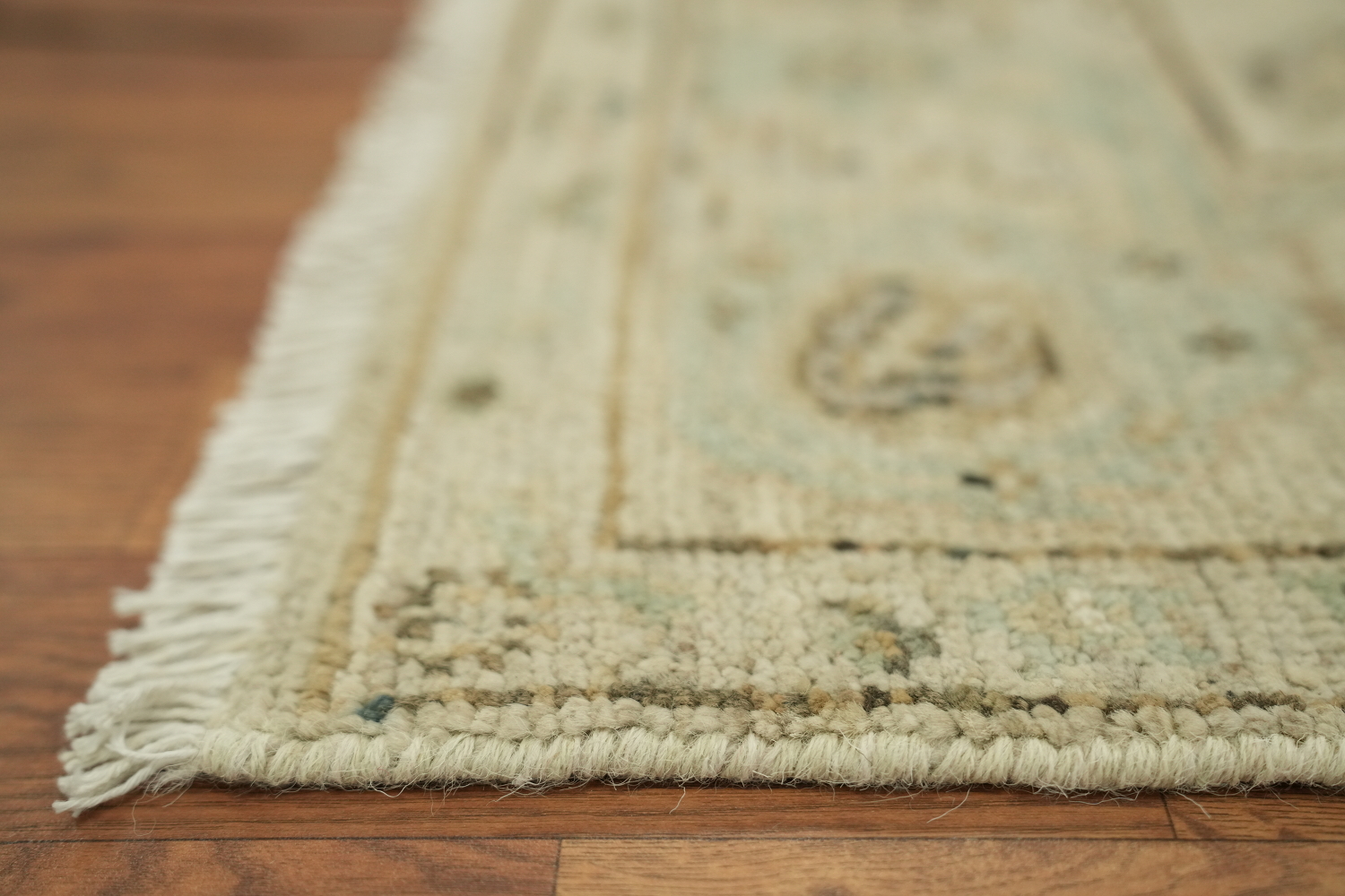 Vegetable Dye Oushak Turkish Rug 3x4