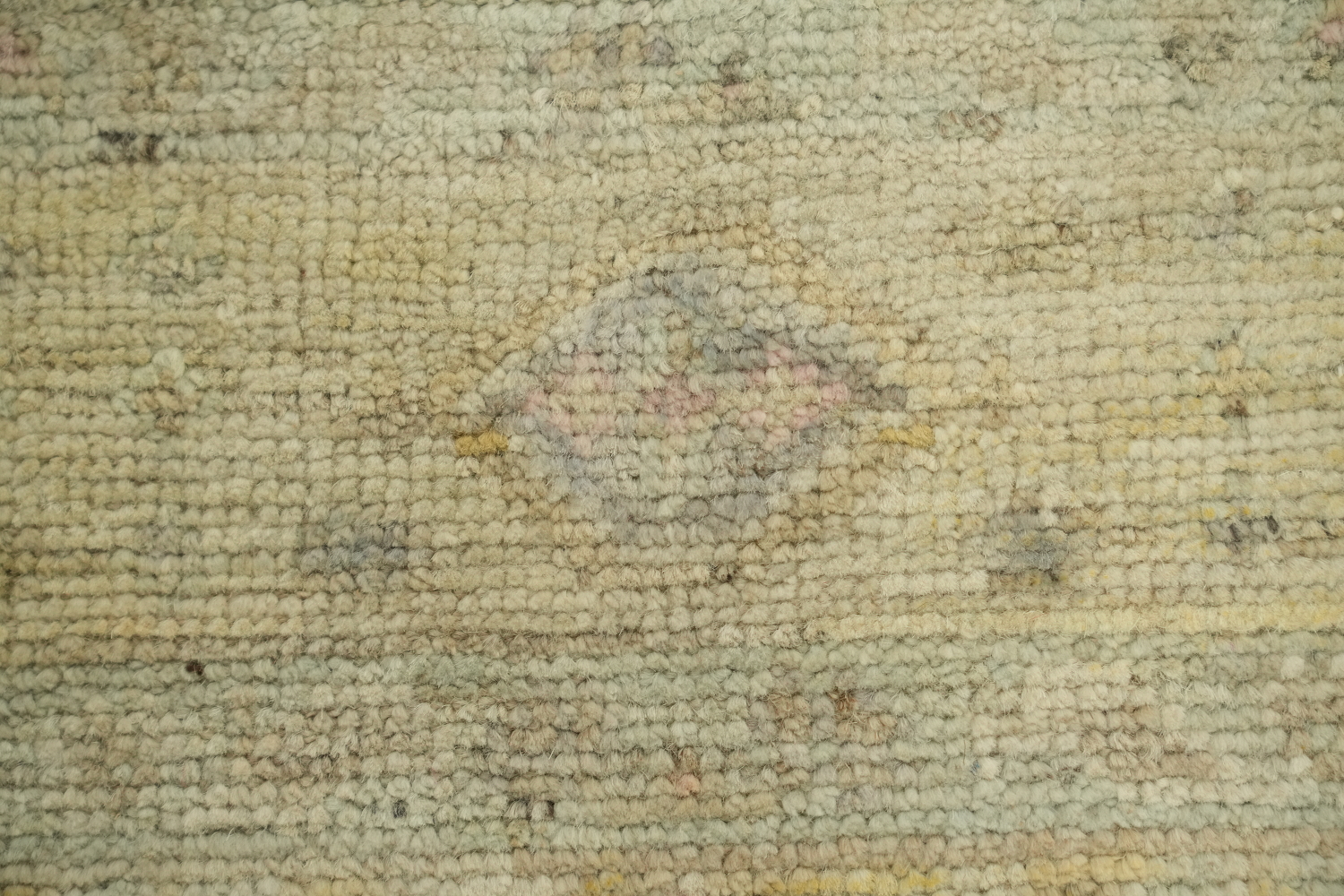 Vegetable Dye Oushak Turkish Rug 3x4